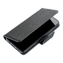 Telefono dėklas Fancy Book, skirtas Samsung Galaxy A22 5G, juodas