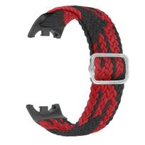 Beline Strap for Mi Band 9/8, nylon, black/red/black-red
