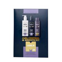 Plaukus glotninantis rinkinys su argano bei sacha inchi aliejais "Curl Control And Smooth Kit"