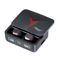 M90 True Wireless Headphones BT 5.3 Sport Headset Touch Control Music Earphones In-ear Mini Earbuds juoda