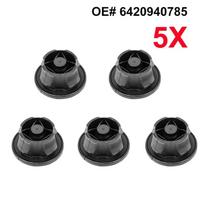 5x Automobilio variklio dangteliai Guminis kilimėlis Mercedes Benz Variklio dangčio apdaila Guminis tvirtinimo tarpiklis Bung Absorber Priedai 6420940785