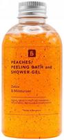 Šveičiamoji dušo želė Blautty Detox & Moisturizer Peaches Peeling Bath Gel BLABATPEA100, persikų kvapo, 100 ml