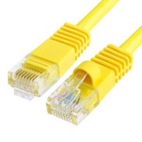 UTP patch kabelis PVC CAT6 1m (geltonas)