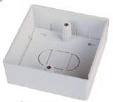 Virštinkinė paskirstymo dėžutė RJ45 keystone lizdams 86x86x32mm