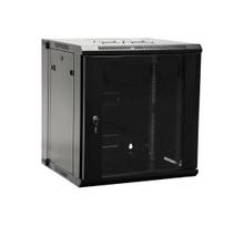 Komutacinė spinta 19'' pakabinama 6U 600x350x380 (juoda, surinkta)