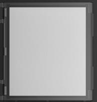 Informacinis modulis SP praėj. sist. Hikvision DS-KD-INFO (tuščias modulis su galimybe užrašams)