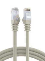 Patch cable (0.25m, UTP, CAT6, LSHZ, PVC, gray)