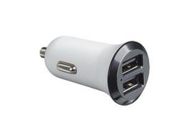 Įkrovimo lizdas automobiliui USB Legrand 050682 (baltas, 12V 2.1A)