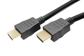Goobay HDMI laidas (1m, UHD 2160p, padengtas auksu)
