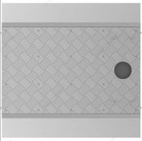 Hikvision turniketo pagrindas DS-K3G411-BASE550-R