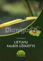 Lietuvių kalbos užduotys 7-8 klasėms. 3 dalis (mokiniams, besimokantiems pagal pritaikytas programas) - Jonas Ambrukaitis
