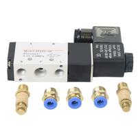 Oro valdymo pilotinis valdymo vožtuvas solenoidinis pneumatinis vožtuvas pramoninei automatikai lengvai išardomas geras sandarinimas CHINA