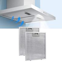 Gartraukio filtrai Metalinis tinklelis Ištraukimo ventiliatoriaus filtras 320 X 260 mm Virtuvės ištraukimo ventiliacija Nerūdijančio plieno aspiratorius CHINA