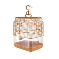 Factory source pet cage tiger skin black phoenix peony parrot myna breeding cage anti-splash anti-spray anti-flying bird cage geltona