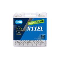 KMC X11EL Silver Waxed 118L grandinė | 11 pavarų