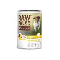 VETEXPERT Raw Paleo Puppy Monoprotein Turkey - šlapias maistas šuniukams - 400 g