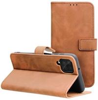 Forcell Oem TENDER Book Dėklas skirtas Samsung Galaxy A12 / M12 rudos spalvos