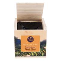 Pirmiausia nuplaukite Darjeeling juodąją arbatą (50 g), Darjeeling First Flush arbata, Karma virdulys