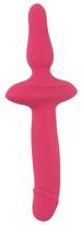 Coup!es Choice 2in1 Vibrator + Butt Plug Pink