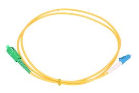 Extralink SC/APC-LC/UPC | Patchcord | Single Mode, Simplex, G657A, 3mm, 2m