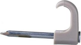Nail clip, Thorsman, flat cable installation, 1.4x20mm, C2, set of 100, clear 2111003 | 7315882111007