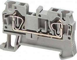 Terminal block 4mm2, 2pts 32A Linergy TR grey NSYTRR42 | 3606480532672