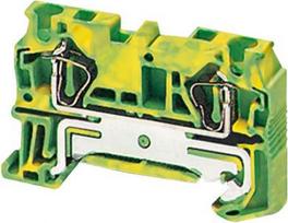 Terminal block 4mm2, 2pts Linergy TR green-yellow NSYTRR42PE | 3606480532702