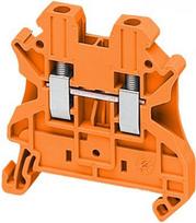 Terminal block, 2.5mm2, 2 pts., orange, Linergy TR NSYTRV22AR | 3606480531811