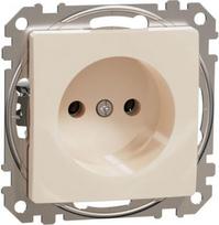 Socket outlet, 1-gang, beige, Sedna SDD112035 | 3606481478610