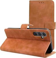 Oem TENDER Book Dėklas skirtas Samsung Galaxy A34 5G rudos spalvos