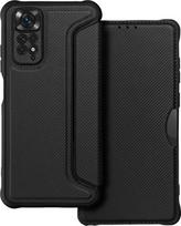 Dėklas Oem RAZOR Book skirtas Xiaomi Redmi Note 11 / 11S juodos spalvos