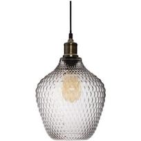 Atmosphera Lamp Stiklinis lubinis šviestuvas OMAHA, 25 cm, skaidrios spalvos