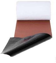 „Sabetoflex“ hidroizoliacinės plokštės ritinėlis su aliuminio tinkleliu ir pilnai lipniu PIB pagrindu, raudonas, plotis 280 mm, ilgis 5 m.