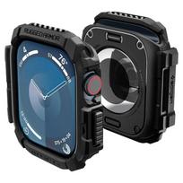 Dėklas Apple Watch 10 (46mm) Spigen Rugged Armor Matte black