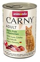 ANIMONDA Carny Adult Chicken, turkey, rabbit - šlapias kačių maistas - 400g