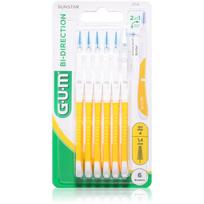 G.U.M Bi Direction Interdental Brush 2714 tarpdančių šepetėliai 1,4 mm 6 vnt.