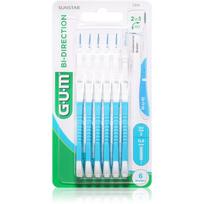 G.U.M Bi Direction Interdental Brush 2314 tarpdančių šepetėliai 0,9 mm 6 vnt.