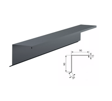 Viršutinė vėjalentė 90 x 90 mm, L=2m