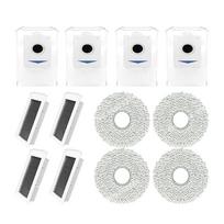For ECOVACS DEBOT X5 PRO Replacement Parts Accessories Hepa Filter Mop Cloth Dust Bag white