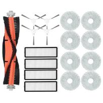 „Xiaomi Robot Vacuum S10+“ / „S10 Plus“ priedams Pagrindinis šoninis šepetys „Hepa“ filtras, šluostės šluostės dalys, atsarginės dalys CHINA