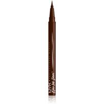 NYX Professional Makeup Epic Ink tikslusis vandeniui atsparus akių apvadas atspalvis Milk Chocolate 1 ml