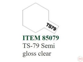 Tamiya - Purškiami dažai TS-79 Semi gloss clear, 100ml