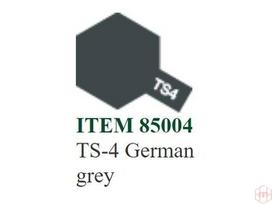 Tamiya - Purškiami dažai TS-4 German grey, 100ml