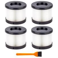 4Pack 49-90-0160 HEPA sausas filtras, skirtas Milwaukee 49-90-0160 0882-20 M18 kompaktiškas dulkių siurblys su 1 valymo šepetėliu CHINA