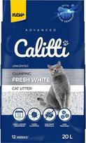 Bentonitinis kraikas katėms Calitti Fresh White, 20L