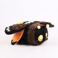 Naujoji mirties galva Vanagas vaiduoklis veidas Hell Moth pliušinių žaislų festivalio žaislas 36cm0.17kg