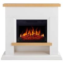 ARFLAME SHELFORD AFS23S WHITE pastatomas elektrinis židinys su apdaila