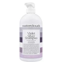 Waterclouds Šampūnas šviesiems ir žiliems plaukams Violet Silver Shampoo 1000ml