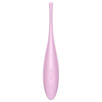 Satisfyer Twirling Joy - programėle valdoma klitorio vibratorius (rožinis)