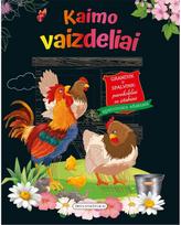 Kaimo vaizdeliai. Grandyk ir spalvink - Nėra Autoriaus